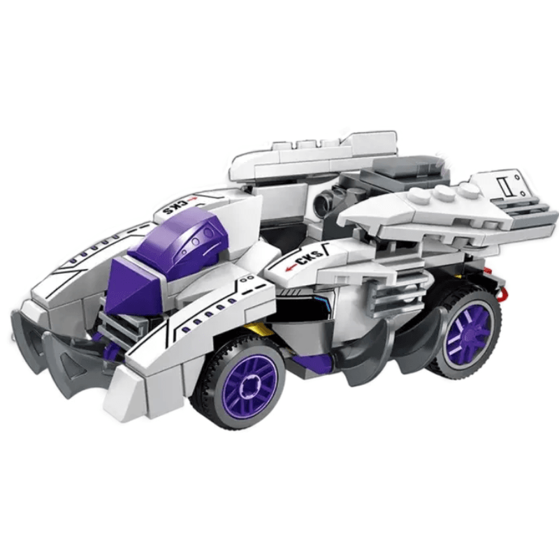 Set de Constructie Masina de Curse cu Figurina, 192 Piese - Sembo Block