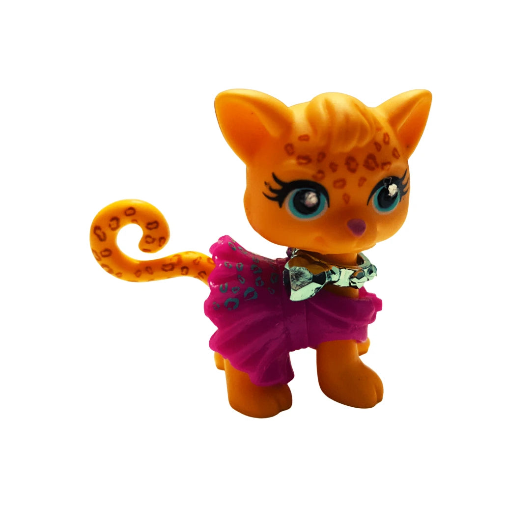 Set Polly Pocket Papusa si 2 Animalute, Colectia Sparklin` Pets, Shani, + 4 ani - LUDIRO
