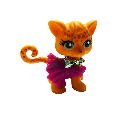 Set Polly Pocket Papusa si 2 Animalute, Colectia Sparklin` Pets, Shani, + 4 ani - LUDIRO