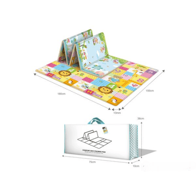 Resigilat - Covor Pliabil cu 2 Fete din Spuma, 180x150 cm, Cifre si Litere, Termoizolant, Impermeabil - UTILITY ONE