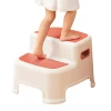 Scarita pentru Copii cu 2 Trepte, Roz, Design Antialunecare, Stabilitate Maxima, Usor de Utilizat, Ideala pentru Baie, Bucatarie, Toaleta, Spalat pe Dinti, Acces Mobilier, Perfecta pentru Dezvoltarea Autonomiei Copilului, + 3 Ani - LUDIRO