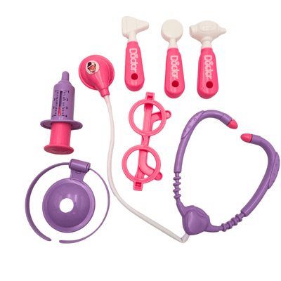 Papusa Bebelus 30 Cm cu Set Medical Doctor Ludiro, 7 Accesorii, Joc de Rol Educativ pentru Copii 3+ Ani - LUDIRO