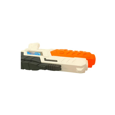 Pistol Jucarie cu Apa, cu Rezervor, Alb Portocaliu, 32x5x18 cm, + 3 Ani - LUDIRO