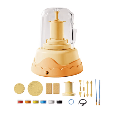 Set de olarit pentru copii Ludiro, Kit Creativ cu Cupola de Protectie, Cu Acumulator si Incarcare USB, + 3 Ani - LUDIRO