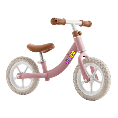 Resigilat - Bicicleta de Echilibru fara Pedale LUDIRO pentru Copii intre 2-5 Ani, Cu Sa si Ghidon Reglabile pe Inaltime, Roti din Polimer EVA Antisoc, Cadru Metalic, Roz - LUDIRO