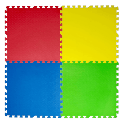 Covor Puzzle LUDIRO, 4 Piese 60x60 Cm, Spuma EVA, Protectie, Versatilitate si Siguranta pentru Orice Spatiu - LUDIRO