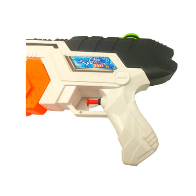 Pistol Jucarie cu Apa, cu Rezervor, Alb Portocaliu, 32x5x18 cm, + 3 Ani - LUDIRO