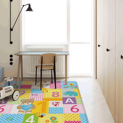 Resigilat - Covor Pliabil cu 2 Fete din Spuma, 180x150 cm, Cifre si Litere, Termoizolant, Impermeabil - UTILITY ONE