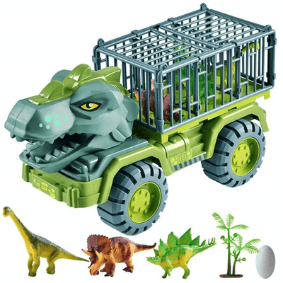 LUDIRO – Camion dinozaur și exemple de figurine și decoruri