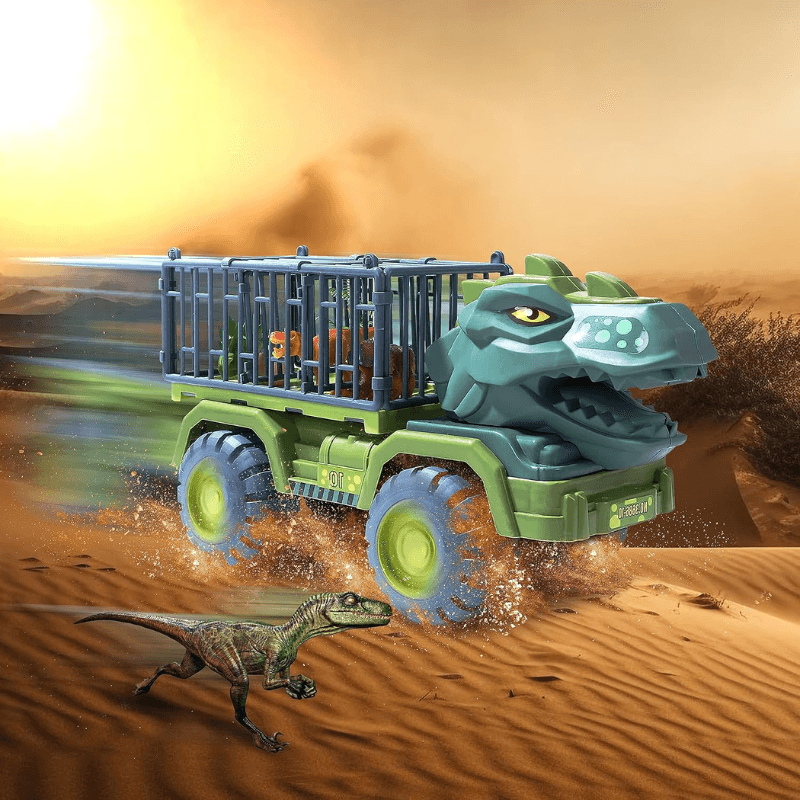 LUDIRO – Camion dinozaur într-un decor imaginar de aventură