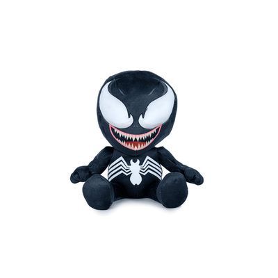 Plus Marvel Venom 33 cm, negru, figurina moale Marvel pentru joaca si colectie - Marvel