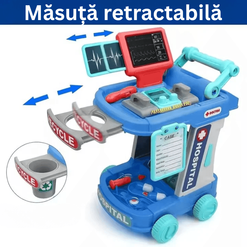 LUDIRO – Măsuță laterală și elemente extensibile ale căruciorului