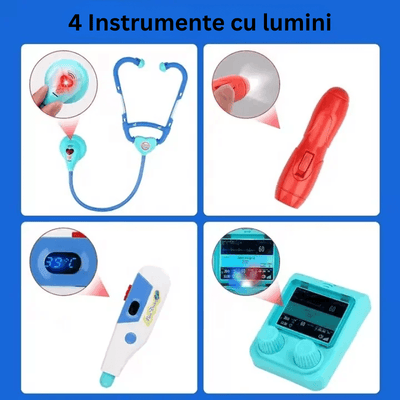 LUDIRO – Patru accesorii de jucărie cu efecte luminoase