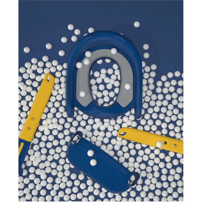 Resigilat - Reductor WC pentru Copii cu Scarita Pliabila Ajustabila, Suport Ergonomic, Material Antiderapant si Design Educativ, Ideal pentru Tranzitia de la Olita la Toaleta, Sprijin pentru Autonomie si Confort, 50x42x32 Cm, Utility One - UTILITY ONE