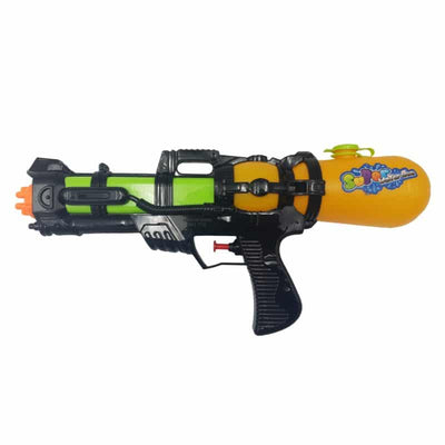 Pistol Jucarie cu Apa, cu Rezervor, Negru Galben, 35x6x17 cm, + 3 Ani - LUDIRO