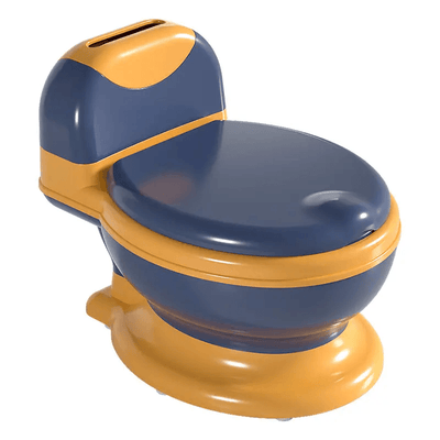 Resigilat - Olita pentru Copii Ergonomica cu Functie Educativa, Design Realist, Capac Rabatabil, Rezervor Detasabil si Compartiment pentru Hartie Igienica, Antreneaza Independenta si Obiceiurile Sanatoase, Ideala pentru Tranzitia la Toaleta, + 3 Ani, Util - LUDIRO
