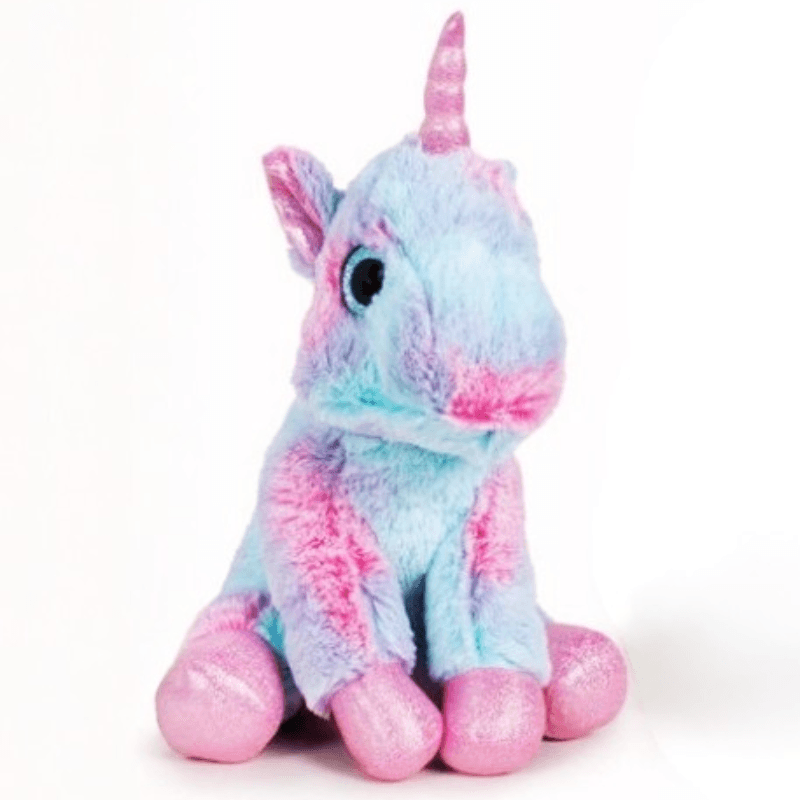 Unicorn de Pluș 20 Cm, Jucărie Moale și Strălucitoare pentru Copii, Prietenul Magic și Cadoul Perfect, Albastru - LUDIRO