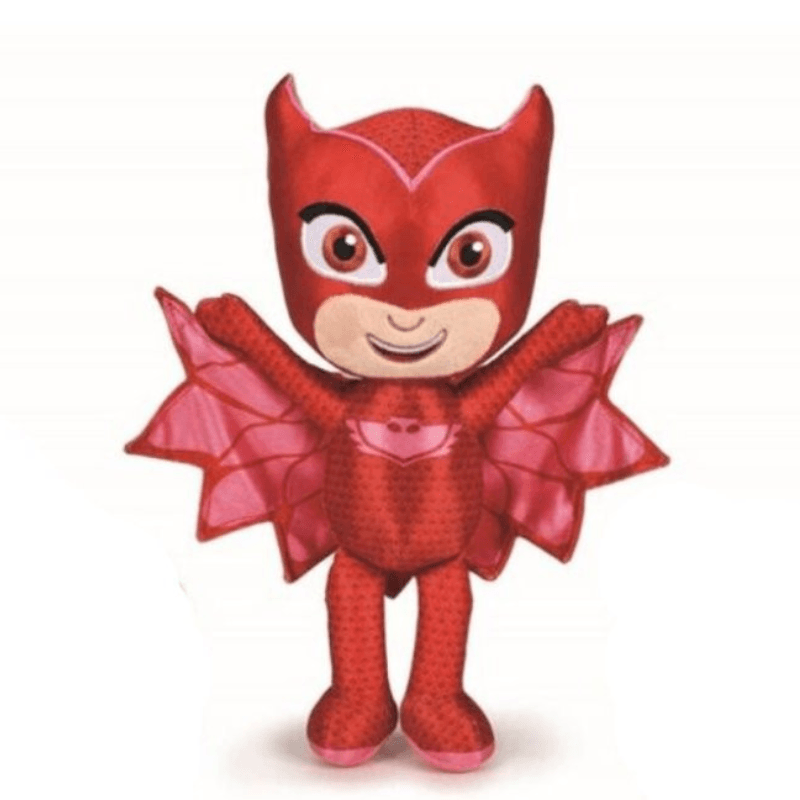 Jucărie de Pluș PJ Masks, Owlette, 50 Cm, Ultra-Moale, Prieten de Joaca - Disney