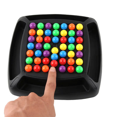 Joc Interactiv de Strategie cu Bile Colorate, 2-4 Jucatori, 48 de piese, 20.5x20.5 cm, + 3 Ani - LUDIRO