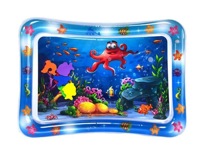 Saltea Senzoriala cu Apa pentru Bebelusi, Lumea Marina, Multicolor, 65x50x7 Cm, + 0 Luni - LUDIRO