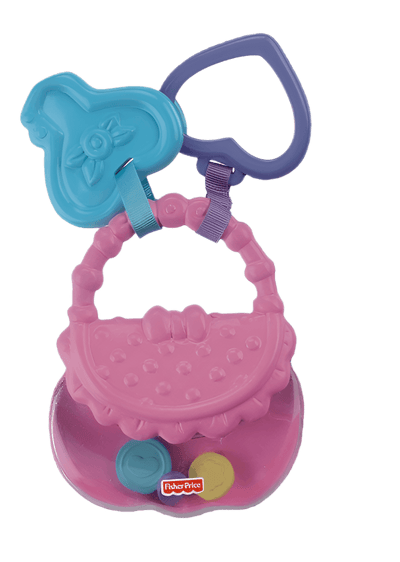 Jucărie de Dentiție Fisher-Price – Prima Gențuță cu Accesorii, +3 luni, Calm și Distracție - LUDIRO