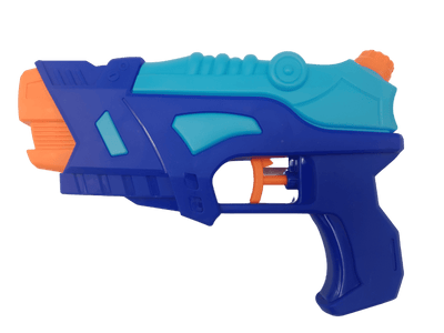 Pistol Jucarie cu Apa, cu Rezervor, Albastru Bleu, 21x4x15 cm, + 3 Ani - LUDIRO
