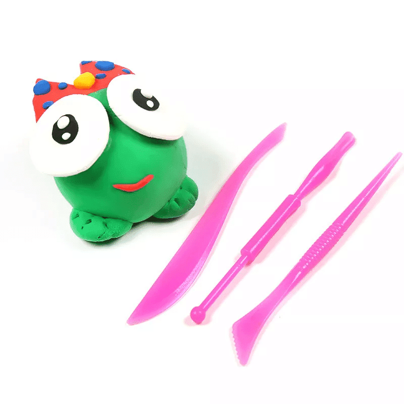 Set Plastilină Inteligentă Ludiro, 36 Pungi Colorate cu Accesorii de Modelare, Non-Toxică, +3 Ani – Joacă Creativă și Educativă pentru Copii - LUDIRO