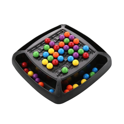 Joc Interactiv de Strategie cu Bile Colorate, 2-4 Jucatori, 48 de piese, 20.5x20.5 cm, + 3 Ani - LUDIRO