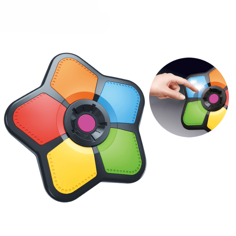 Joc Interactiv de Memorie cu Lumina si Sunet Ludiro, Stea Portabila pentru Copii +3 Ani - LUDIRO