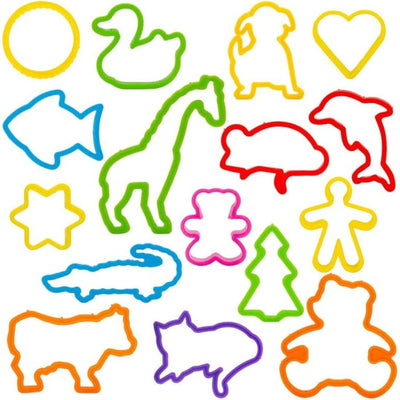 Set plastilina Educativa LUDIRO, 12 Culori, 45 Piese, Forme Animale, Unelte si Culori Vesele, Joaca Creativa, Sigura si Fara Ecrane pentru Copii peste 3 Ani, Acasa sau la Gradinita - LUDIRO