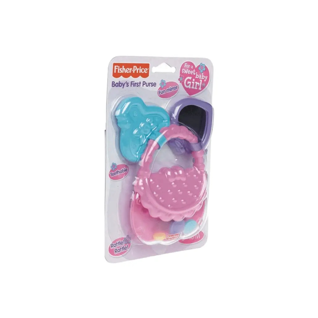 Jucărie de Dentiție Fisher-Price – Prima Gențuță cu Accesorii, +3 luni, Calm și Distracție - LUDIRO
