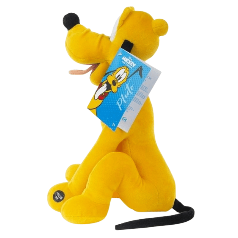 Jucarie Plus Disney Pluto cu sunete, 20 cm, multicolor - Disney