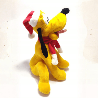 Jucarie de plus Disney de Craciun cu sunet Pluto, 30 cm - Disney