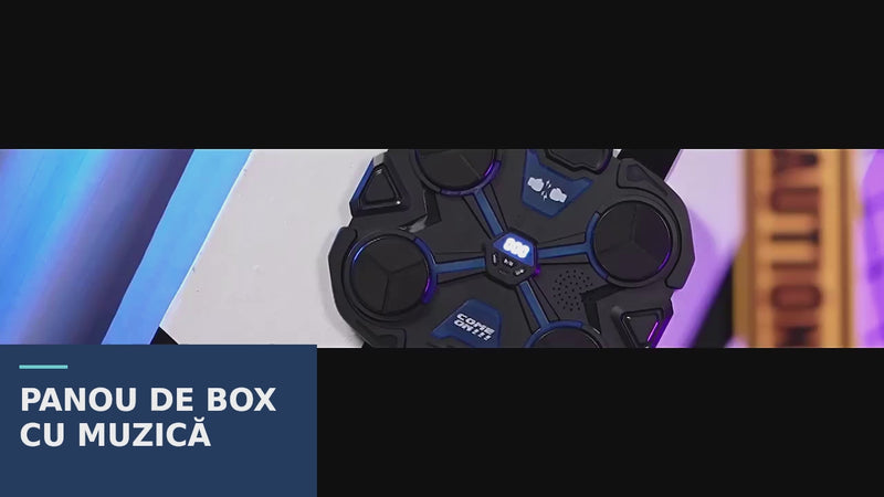 Panou de box interactiv LUDIRO, montaj, comenzi și moduri de joc explicate în română
