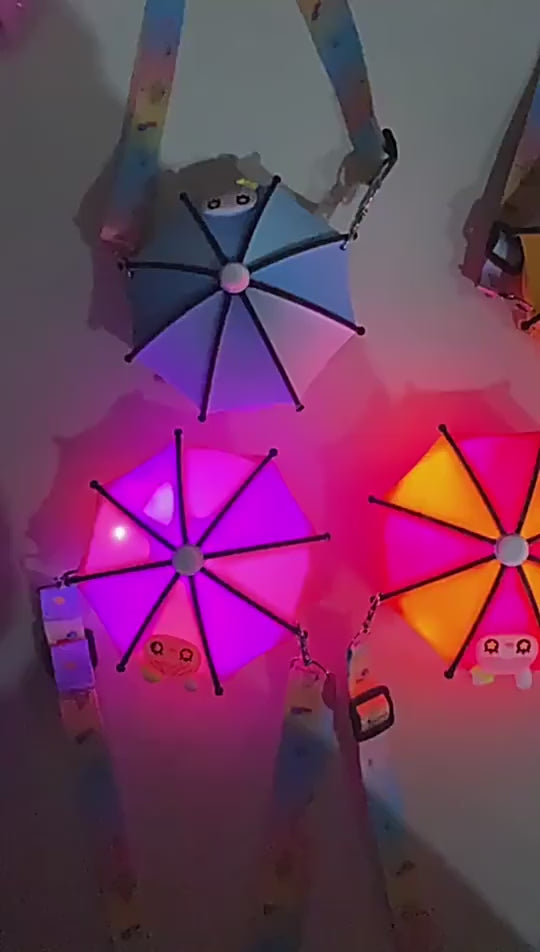 Încărcați videoclipul: Geantă Pop‑It NOW cu LED LUDIRO, Multicolora Antistres, Printesa