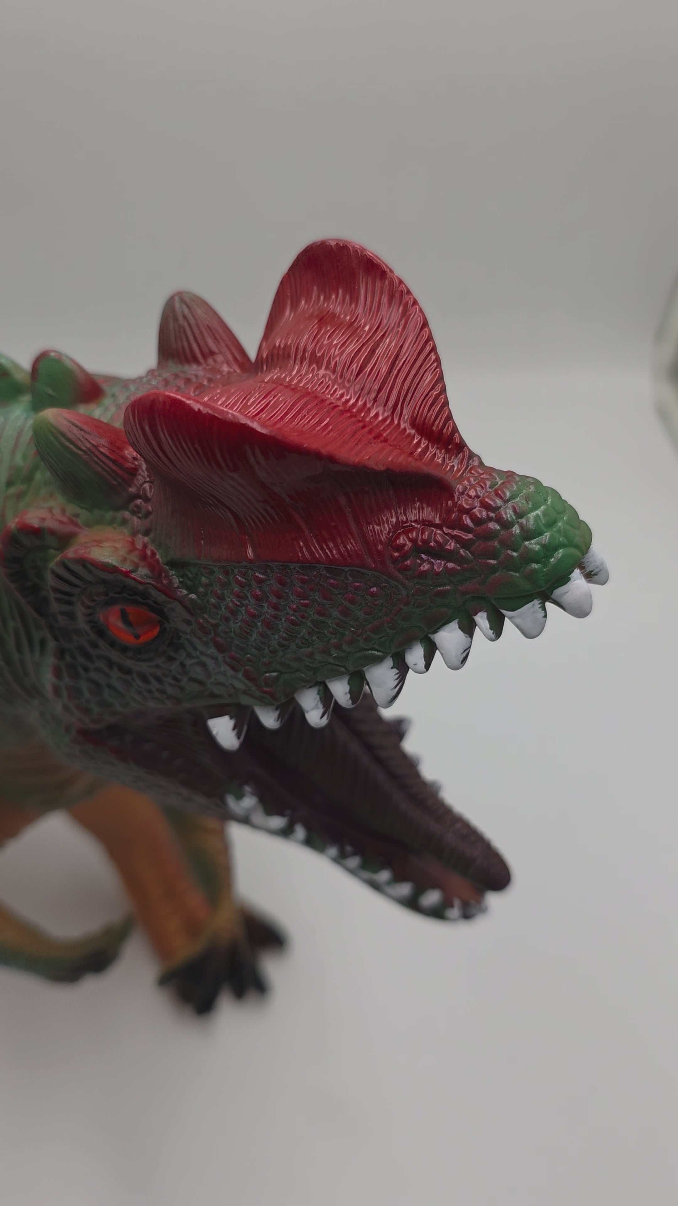 Dinozaur Sinotyrannus Gigant LUDIRO din Cauciuc Moale, cu Sunete, Aspect Realist, 73 cm