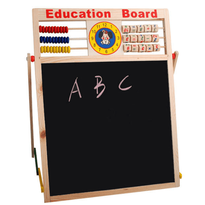 Fața neagră a tablei educative LUDIRO pentru scris și desenat cu cretă