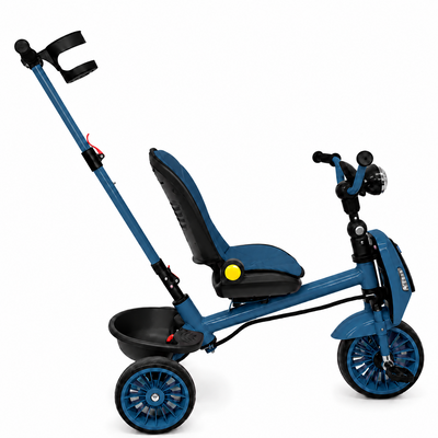 Tricicletă LUDIRO cu mâner parental pentru copii de aproximativ 2-3 ani